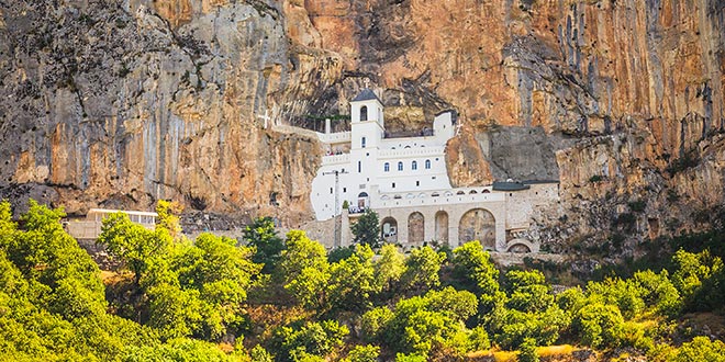 Monaster Ostrog - Czarnogóra - TOP10